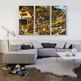 thumbnail image 2 of ARTCANVAS Netherlandish Proverbs 1559 Canvas Art Print by Pieter Bruegel the Elder - Size: 60" x 40" (0.75" Deep) (3-Piece), 2 of 9
