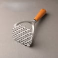 thumbnail image 2 of 1pc, Premium Aluminum Alloy Potato Masher - Effortless Fruit and Vegetable Crusher, Ricer, and Smasher with Non-Slip Handle for Smooth Mashing - Kitchen Essential for Restaurant and Home Use, 2 of 5