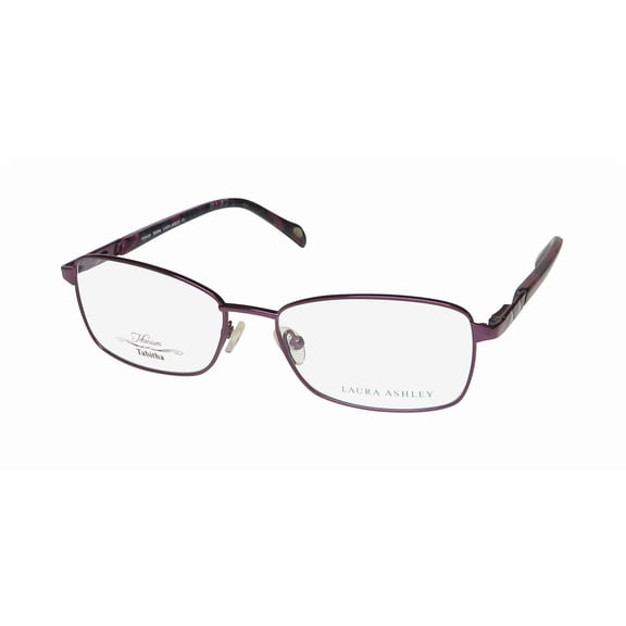 LAURA ASHLEY TABITHA TITANIUM EYEGLASS FRAME/GLASSES FULL-RIM CLASSIC WOMENS HIP
