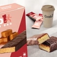 thumbnail image 2 of Grab1 12gr Protein Bars, Caramel Deluxe Protein Bar (2 Pack - 10 Bars) | Delicious and Nutritious | Low Calorie | Perfect for Snacking, 2 of 7