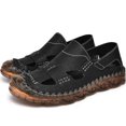 thumbnail image 1 of Mens Leather Sandals For Men Breathable Summer Shoes, 1 of 5