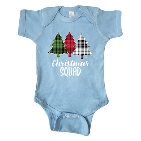 

Inktastic Christmas Squad with Plaid Trees Gift Baby Boy or Baby Girl Bodysuit