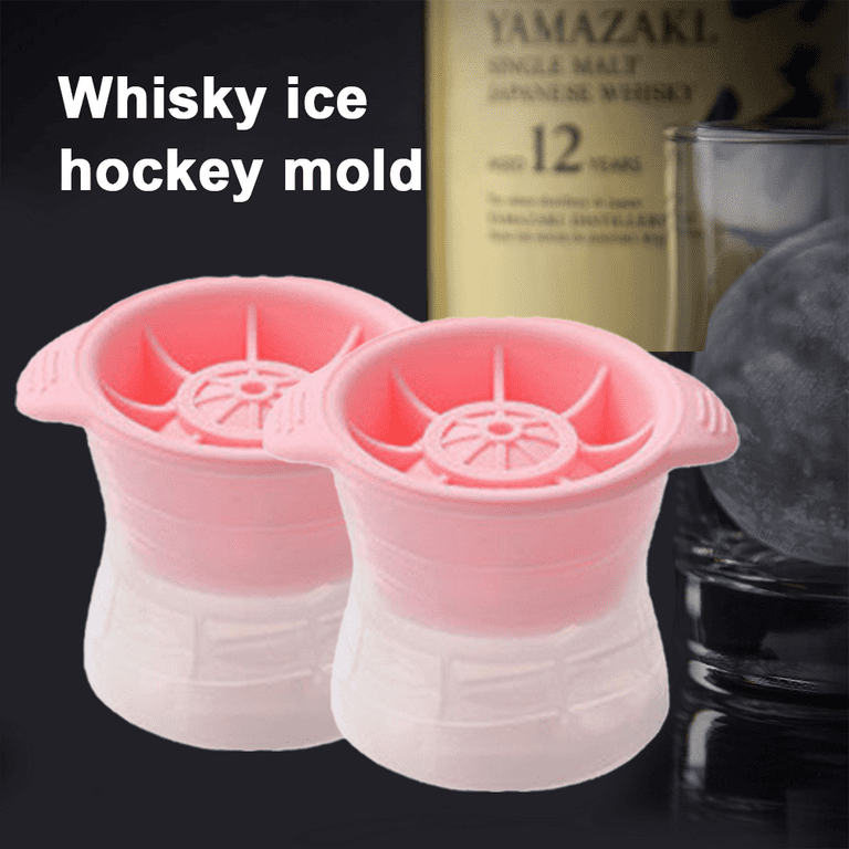 The Ultimate Mini Ice Cube Maker Pink Silicone Bucket Ice Mold and Sto –  Advanced Mixology
