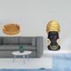 thumbnail image 2 of Escultura De Cesta De Frutas, Centro De Mesa Decorativo, Figura De Resina De Mujer Africana, Cuenco Para Aperitivos, Plato De Pan, Adorno Decorativo Para El Hogar, 2 of 8