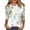 34#Khaki, variant on Half Sleeve Tops for Women Elbow Length Crew Neck Loose Blouse Summer Casual Lightweight Plus Size 3/4 Sleeve Shirts