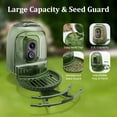 thumbnail image 2 of Coolfly x HIXX Smart Bird Feeder with 4MP 2.5K HD Camera, Solar Rotating Tray & Night Light, AI Species Identification Outdoor Video Camera, 2 of 9