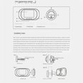 thumbnail image 2 of 2.8Inch Video Doorbell Peephole Viewer Door Eye Monitoring Camera,A, 2 of 5