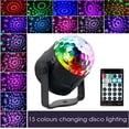thumbnail image 2 of Luces de discoteca Sincero para fiestas 15 colores activadas por sonido con mando a distancia, 2 of 3