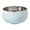 Blue, variant on Thermal Insulated Bowl with Double Layer Protect Modern 304 Stainless Steel Dishes Double Walled Bowl for Table Setting