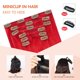 thumbnail image 5 of Extensiones de cabello UGOTRAYS, cabello humano real rojo, 70 g, 7 unidades, 50 cm, 5 of 6