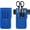 Blue, variant on 2 Pcs Belt Pen Holder, Multifunctional Adjustable Tactical Pencil Pouch, Detachable Military Duty Pencil Sleeve Case, Can Hold Pens, Rulers and Scissors