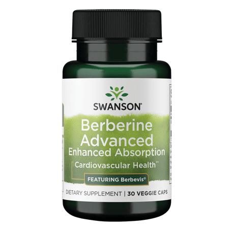 Swanson Berberine Advanced Enhanced Absorption - Featuring Berbevis