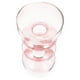 thumbnail image 3 of Simple Glass Vase For Women Homeowners In Pink With Decorative Function 1Pcs, 3 of 4