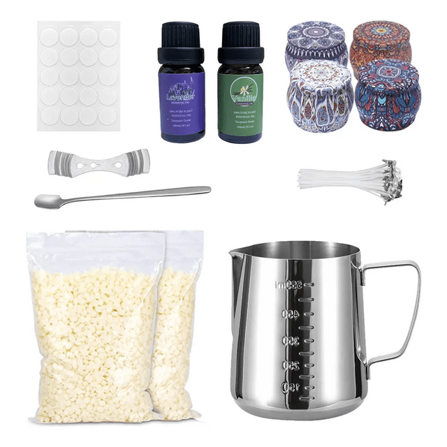 Kit Para Hacer Velas Fabricación Aromáticas Decorativas Malubero, Multicolor