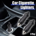 thumbnail image 2 of Unique Bargains 2pcs 12-24V Car Lighter Charger Socket Power Plug Outlet Adapter, 2 of 3