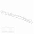 thumbnail image 3 of 20 Pcs Plastic Spiral Binding Coils 19mm 3/4in ID 30 Loops for A4 A5 Notebook Transparent, 3 of 5