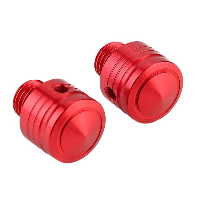 Scerw, Tornillo De Montaje Universal Para Espejo Retrovisor De Motocicleta Scooter M10x1.25 Rojo
