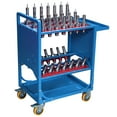 thumbnail image 3 of Tool Cart 40 Taper Tool Holder CNC Tool Cart CAT40 tool trolley BT40 Service Carts CNC machine tool service cart (CAT40 35 Capacity), 3 of 9