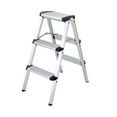 thumbnail image 1 of DOLITY 3 Step Herringbone Ladders Collapsible Heavy Duty Multipurpose Sturdy Wide Pedal, 1 of 9