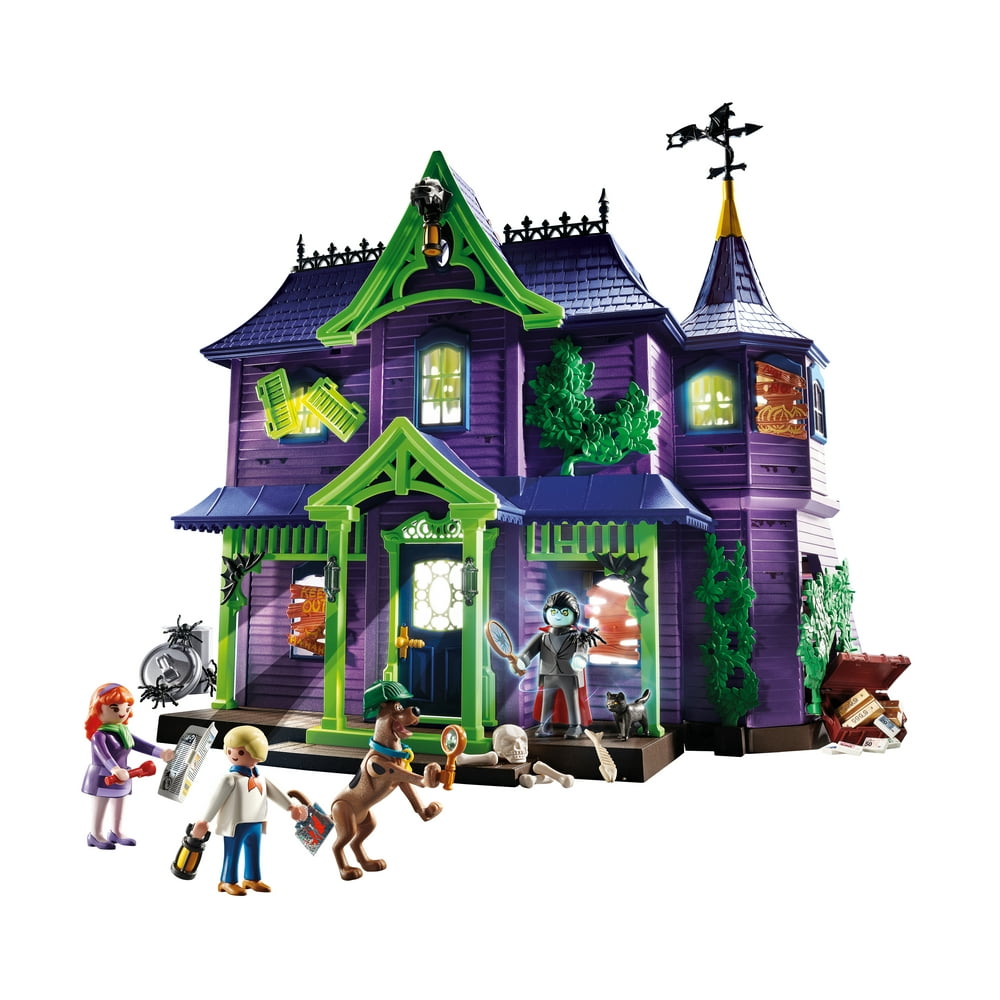 PLAYMOBIL SCOOBYDOO! Adventure in the Mystery Mansion Playset