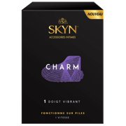 SKYN Charm Personal Vibrating Finger Massager, 1 Count