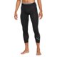 thumbnail image 1 of Mallas Nike Pro Dri-FIT para hombre 3/4 negro/blanco, talla M, 1 of 6