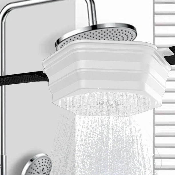 Bañera de hielo de silicona Shower, plegable, cómoda ducha fría, enfriador, baño de hielo portátil para uso en exteriores en gimnasios de