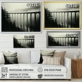 thumbnail image 4 of Designart "Bridges Minimalism Scenery" Bridges Floater Framed Wall Art Prints, 4 of 5
