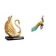 thumbnail image 1 of Figura de cisne, estatua de , escultura de resina, adorno artístico, centro de mesa, adecuado para bodas, fiestas, regalos, decoración del ho, 1 of 8