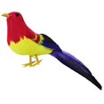 thumbnail image 1 of Decoración de estatuilla de pájaro de espuma adecuada para jaulas, árboles, bonsáis, escritorio rojo kusrkot Adorno de jardín al aire libre, 1 of 8