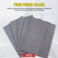 thumbnail image 5 of Paño mágico multifuncional, 5 piezas, paño para limpiar vidrios, paño de cocina sin pelusa para ventanas, coches, espejos de cocina, sin dejar rastro, reutilizable, 5 of 5