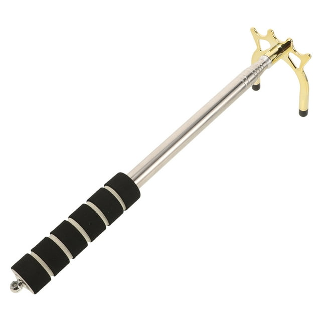 KAKOWELY Bâton de Pont de Piscine Longueur Réglable Bâton de Queue de Billard avec Poignée Antidérapante Pont de Queue Pont de Snooker Support de Bâton de Billard pour Queue de Table de Billard