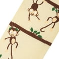 thumbnail image 4 of Cool Socks Monkeys Fun Print Novelty Crew Socks for Women, Size 5-10, 4 of 6