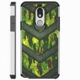 thumbnail image 1 of DALUX Hybrid Slim Phone Case Compatible with LG Escape Plus / Journey LTE / K30 2019 / Arena 2 / Tribute Royal - Green Camo Badge, 1 of 3