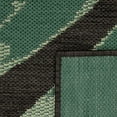 thumbnail image 4 of Paco Home Tropical Outdoor Rug Palm Leaves Design in Green Black - 3'11" x 5'7" (4'x6'), 4 of 5
