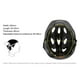 thumbnail image 3 of Advancent Casco para niños Hueco Ajustable Duradero Protector de cabeza para niños con almohadilla interior desmontable Ciclismo No.1 Advancent OD010026-01, 3 of 6