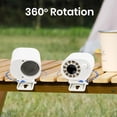 thumbnail image 4 of USB Rechargeable Powerful Cooling Fan, Car Clip On Fan with LED Display, 360°Rotation, Portable Versatile Clip Cooling Fans, 100 Speeds Adjustable, for Outdoor Travel Camping, 4 of 7