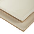 thumbnail image 4 of DecMode 16", 12"W White Wood  Tray with Enamel Interior, 2-Pieces, 4 of 6