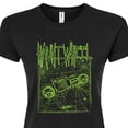 thumbnail image 3 of Hot Wheels - Halloween - Haunt Wheel - Juniors Fitted Graphic T-Shirt, 3 of 5