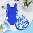 thumbnail image 6 of Shadoumai Girl's High Waisted Swim Bottom Tummy Control Ruched Bikini Tankini Bottoms Solid Summer Beach Swimsuit Briefs, 6 of 8