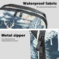 thumbnail image 4 of Christmas Waterproof Oxford Cloth Travel Case for Electronic Devices, USB Organizer, Charger Organizer Travel Case, Phone Cable Organizer - 5.9x9.44x3.14 in, 4 of 6
