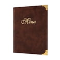 thumbnail image 2 of Terraxo Menus Cover for Service Guide Book Refillable Menu Organizer Price List Book Coffee, 2 of 8