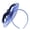 Navy, variant on Blue Headband for Women Netting Feathers Big Flower Headband Party Girls Women Fascinator Headwear