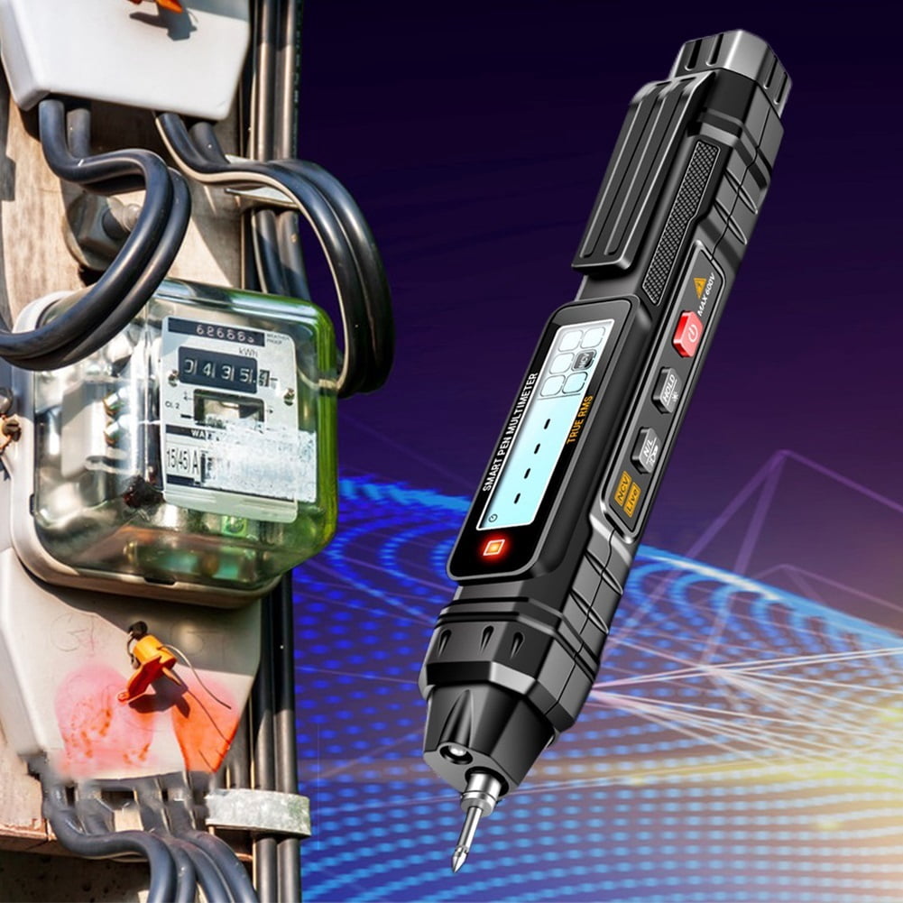 Digital Multimeter Pen Type 4000 Counts Non-Contact AC/DC Current Voltage Tester Meter ,High&Low Sensitivity