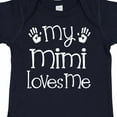 thumbnail image 4 of Inktastic My Mimi Loves Me Grandkids Boys or Girls Baby Bodysuit, 4 of 5