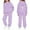 Light Purple, variant on Floral Print Girls 2 Piece Outfit Casual Playwear Shorts Toddler Kids Clothes
