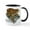 White/Black Inside, variant on CafePress - Sierra Nevada Yellow Legged Frog Mug - 11 oz Ceramic Mug - Novelty Coffee Tea Cup