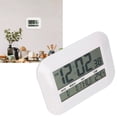 thumbnail image 4 of Desktop Wall Mounted Alarm Clock, Large Screen Multilingual Settings Electronic Alarm Clock 8 Different Languages  For Bedroom For Office, 4 of 8