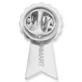 thumbnail image 3 of PinMart's 2nd Place Silver Ribbon Lapel Pin Student Employee Recognition Award - 25 Pack, 3 of 3