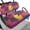 Sunset Palm Tree, variant on Pzuqiu Dog Paw Print Golf Cart Accessories Seat Covers Lightweight Golf Blanket Breathable Stretchable Protective Cushion Fits for EZGO Club Car and More 2 Person Seats Golf Carts